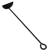 AB Tools D Ash Rake Scraper with Heat Resistant Gloves for Wood Burner Coal BBQ view 2