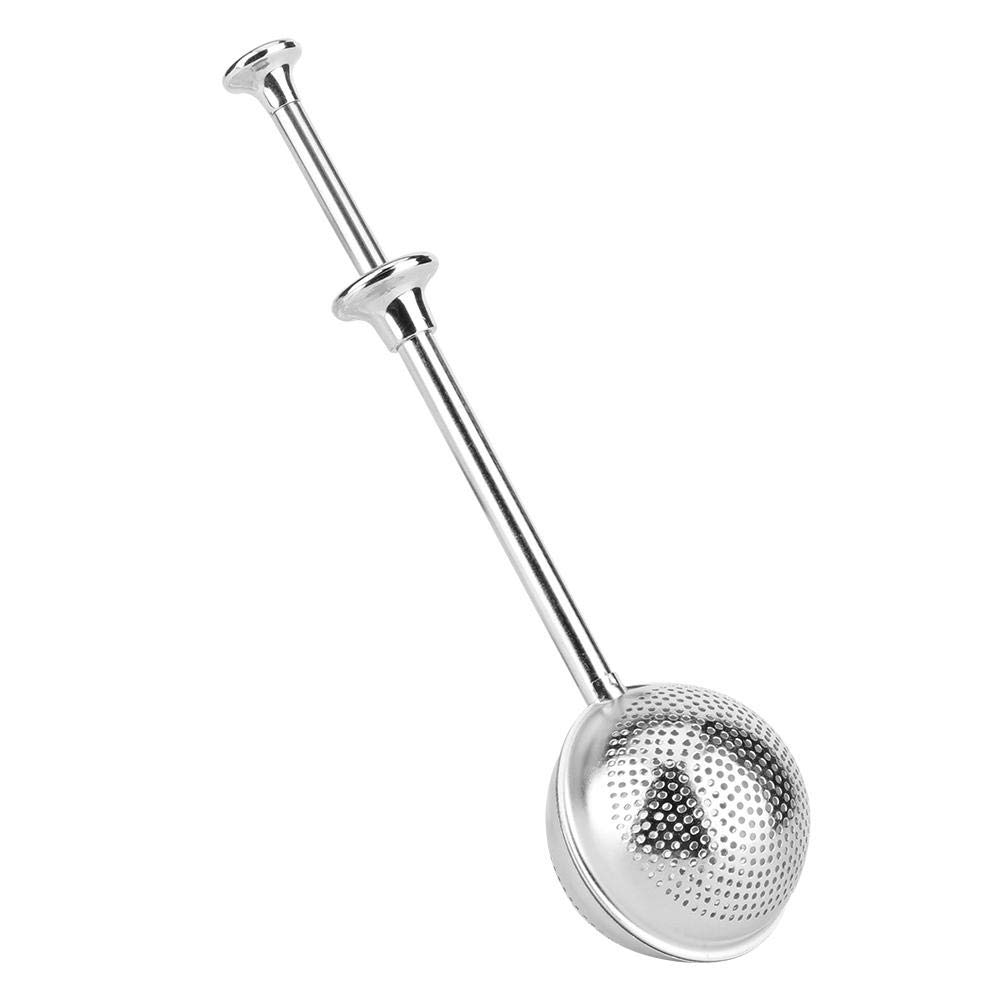 Stainless Steel Round Shape Retractable Tea Ball Infuser Filter Strainer Tea Accessories Tea Filters