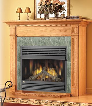 Napoleon GVF42 30,000 BTU Vent Free Zero Clearance Gas Fireplace, Propane