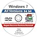 Windows 7 All-in-One All Versions 32/64-Bit Repair, Reinstall, Restore Disc