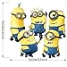 5 Minions Despicable Me 2 Removable Wall Stickers Art Decal Kids Room Home Decor