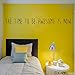 The Time To Be Awesome is Now Vinyl Lettering Wall Decal Sticker (Black, 4