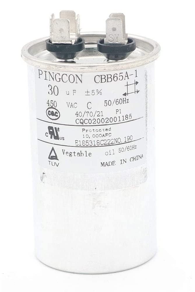 Fasizi 30uF CBB65 Capacitor Motor Running for Air Conditioner 450VAC SH 40/70/21 50/60Hz