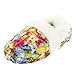 Shopkins Kids Girls Moccasin Slippers with Faux Fur Lining (2-3 M US Little Kid)