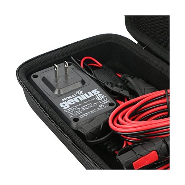 Khanka-Hard-Case-for-NOCO-Genius-G750-6V12V-75A-UltraSafe-Smart-Battery-Charger-Fits-NOCO-Genius-GC004-10-Extension-Cable