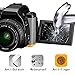 QIBOX Screen Protector Compatible with a7RIV a7RIII A7III A9 a7II A7IV a7SII a7SIII a7RII, RX100VIl RX100VI RX100III RX100 IV V RX 1R Camera, 3-Pack LCD Anti-scratch 9H Tempered Glass Shield