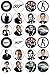 24 James Bond 007 Edible Wafer Paper Cup Cake Toppers by CakeThat