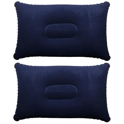 TRIXES Almohada Inflable para Viaje o para Acampar - Almohada para Inflar