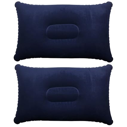 TRIXES Almohada Inflable para Viaje o para Acampar - Almohada para Inflar