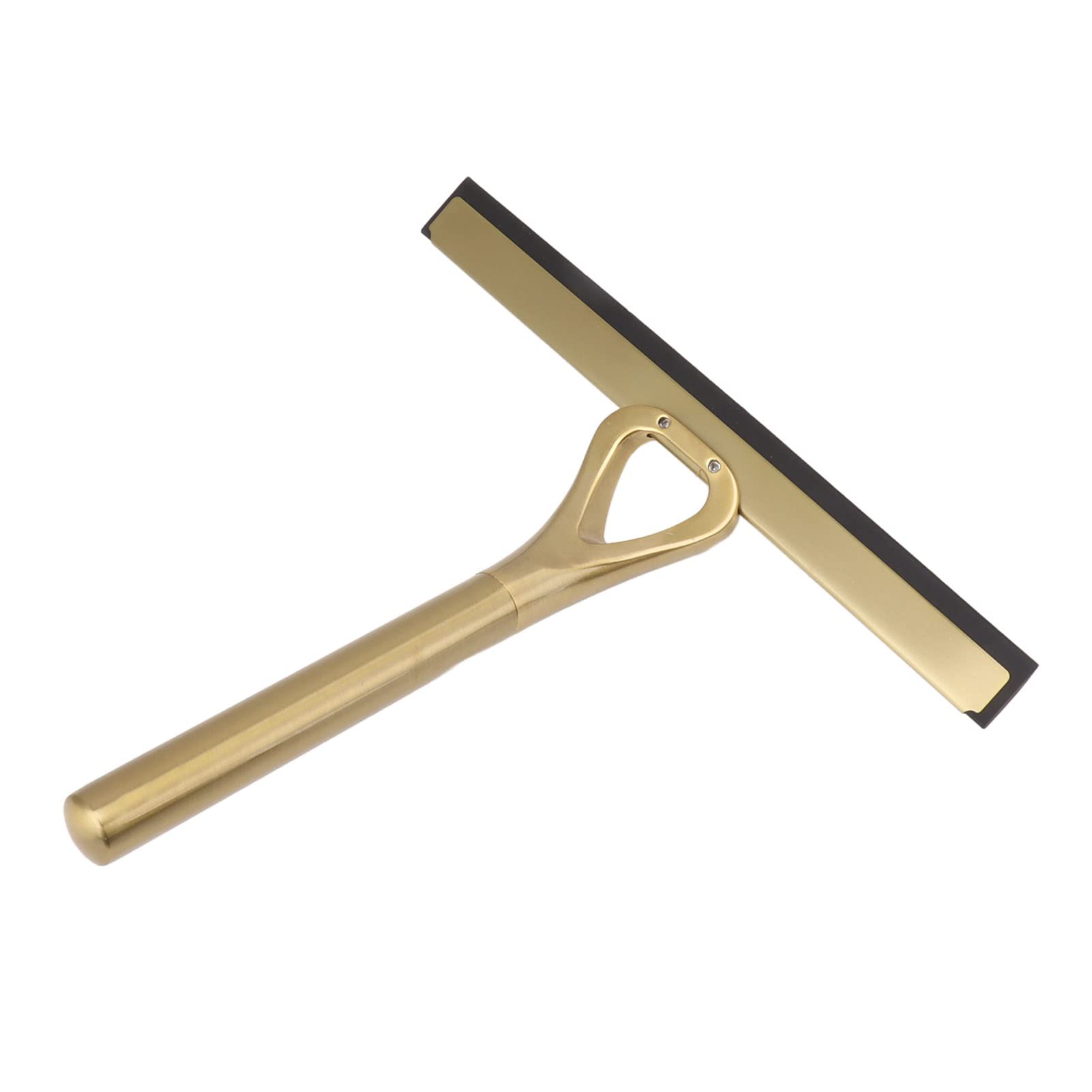 Stainless Steel Squeegee Tools Window Cleaning Glassware Household Bathroom Squeegees Mirror Artifact Glass Brush for Scratch Glass Cleaner Gold Tile Ceramic Shower Squeegees