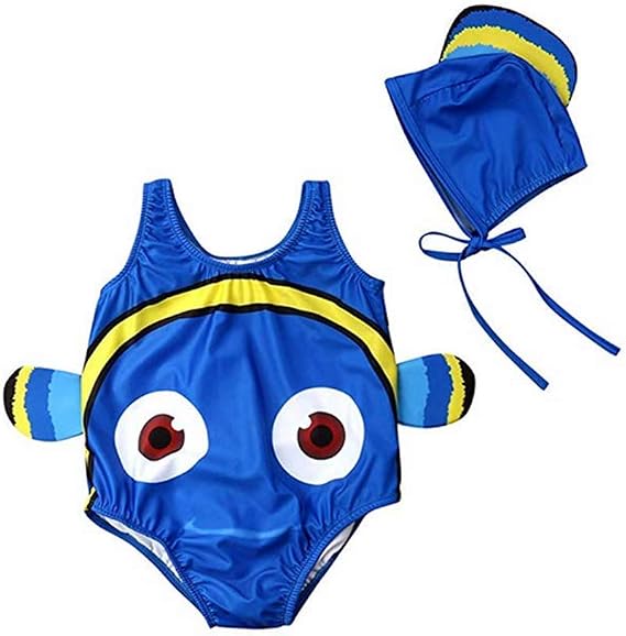 Robe De Plage Fille Carolilly 0-5 Ans - Cache Maillot Coton/Lin Imprimé Cactus/Flamant