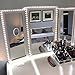 Litake Vanity Mirror Lights for Makeup Dressing Table Vanity Set, 13ft/4M 240 LEDs Flexible LED Light Strip Kit, 6000K Daylight White with Dimmer and Power Supply, DIY Mirror, Mirror not Included