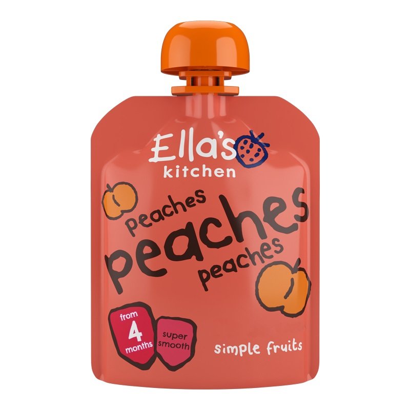 Ella's Kitchen Peaches Baby Food from 4 Months, 70 g Amazon.co.uk Grocery