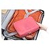 Multifunction Portable Travel Toiletry Bag - Mr.Pro Travel Makeup Cosmetic Printed Bag Beach Pouch, bathroom storage organizer (Rose Red)