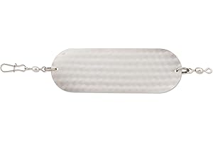 LUHR JENSEN Luhr-Jensen 2/0 Jensen Dodger Hammered Chrome, Multi, 5100-020-0014