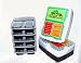 INDA Meal Prep Containers,3-Compartment (10-pack) food containers, Portion Control Containers|BPA Free and FDA Approved- Heavy Duty Container, Microwave|Freezer|Dishwasher Safe, Reusable and Stackable