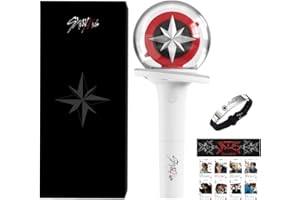 HABETI Stray Kids Lightstick Ver.2 SKZ Official Light Stick with Bracelet and ATE Photocards Kpop Glow Stick