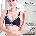Beautifirm Sports Bras for Women Push Up Yoga Sports Bras Women Casual Shockproof Bra (L, Grey)