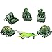 WATINC Pull Back Vehicles, 12 Pack Assorted Mini Plastic Vehicles and tank Toy, Vehicles Truck Mini Die Cast Car Toy For Kids Toddlers Boys,Pull Back And Go Car Toy Play Set with gift box