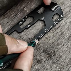 Maarten Bike Multitool, 20 in 1 Black EDC Outdoor