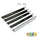 bbq factory JPX35 JPX34 Replacement Weber Stainless Steel Flavorizer Bars / Heat Plate, Set of 5, 21.5