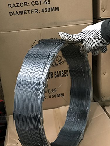 Bobco Metals 1 Pack Razor Wire - CBT 65-33 Loops by Bobco Metals