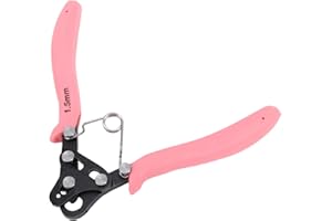Asixxsix One Step Looper, Create and Trim Consistent 1.5 Mm Loops for Jewelry, Jewelry Pliers Craft Wire Bending Tool, Wire L
