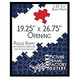 (1) -19.25x26.75 - 1.25" Flat Black Profile