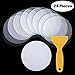 YBLNTEK 24 Pieces Safety Shower Treads, Non-Slip Bath Treads Bathtub Stickers with Scraper for Tubs Bath