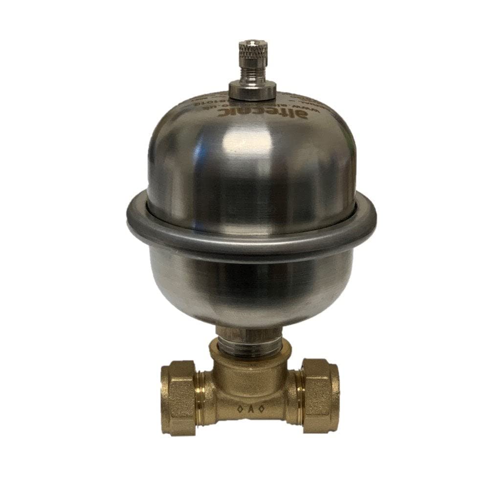 Altecnic Reflex Shock Arrester + 15mm Compression Tee.