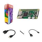 Argon Forty Raspberry Pi Zero W Barebones Kit | Has WiFi and Bluetooth | Mini HDMI Audio-Video | Can Run Python 3 | NOT Included: Micro SD Card, Power Supply, and Case