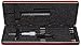 Starrett Depth Micrometer with Ratchet Stop and Locknut, Ring-Type Knurled Lock Nut, Combination Ratchet and Speeder - 0-6