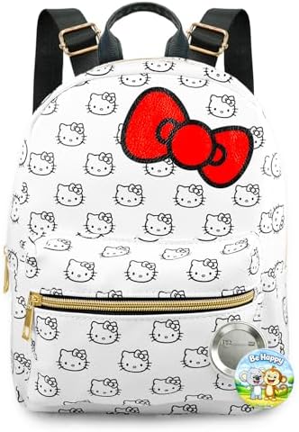Amazon.com | Hello Kitty Faux Leather Backpack for Women - Bundle with 16" Hello Kitty Backpack with Front Pocket Plus Water Bottle, Stickers, More | Hello Kitty Backpack Set | Kids' Backpacks Amazon.com | Hello Kitty Faux Leather Backpack for Women - Bundle with 16" Hello Kitty Backpack with Front Pocket Plus Water Bottle, Stickers, More | Hello Kitty Backpack Set | Kids' Backpacks