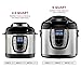 Chefman 2.5 Qt. Electric Multicooker, 9-in-1 Programmable Pressure Cooker, Prepare Dishes in an Instant, Aluminum Pot Multifunctional Slow Cooker, Rice Cooker/Steamer, Sauté, Soup Maker