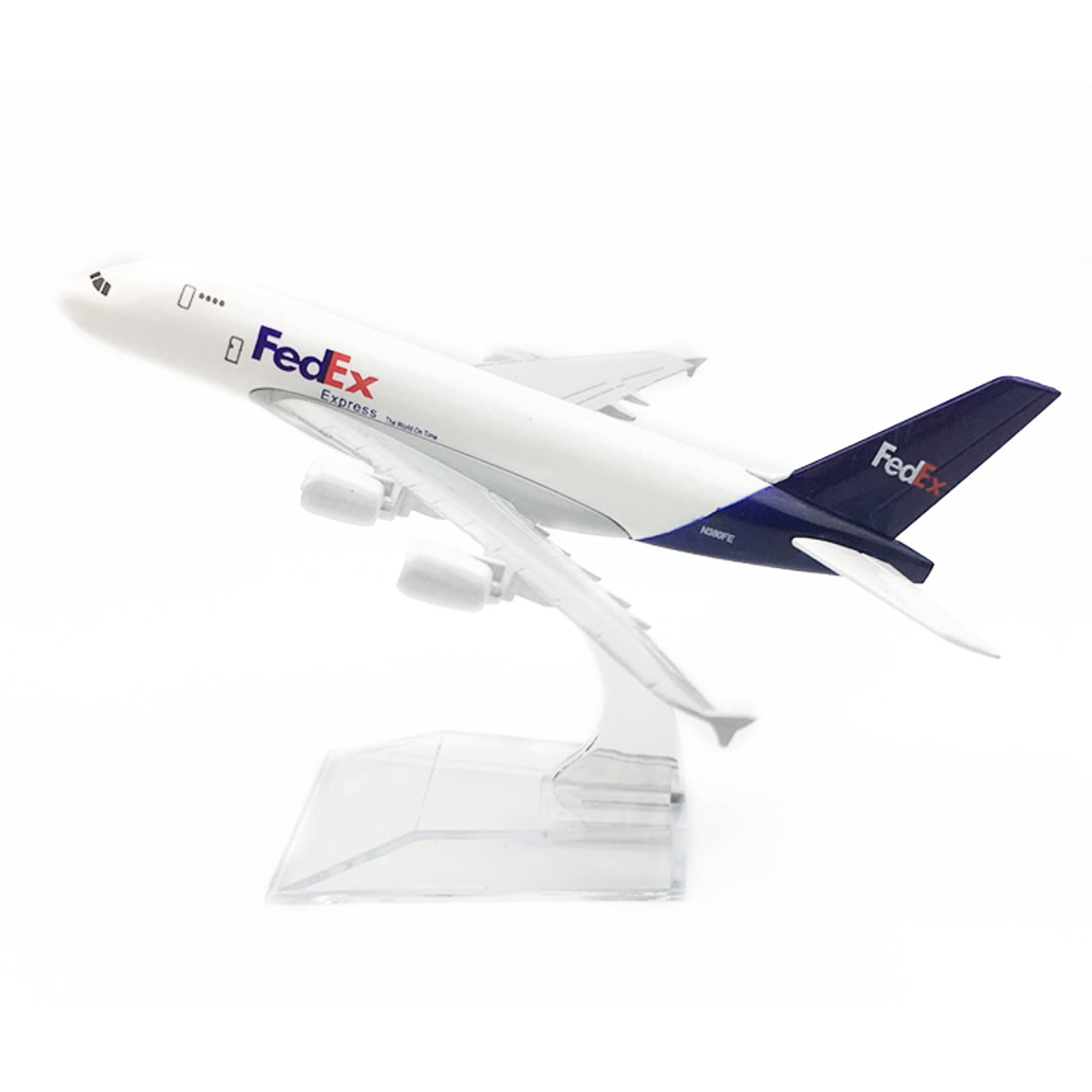 ARCADORA Airplane 16Cm Model for Federal Express A380 1:400 Aircraft Kits for Collection and Gift — image 1