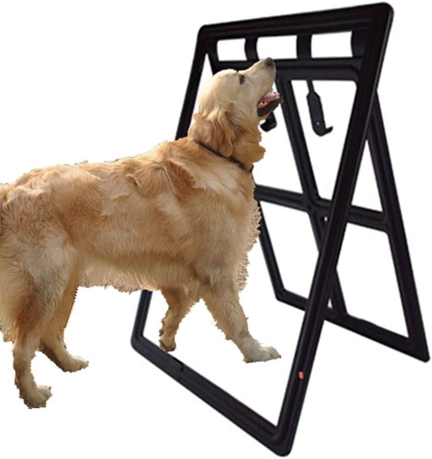 FXQIN Automatic Lockable Pet Screen Door, Magnetic Doggie Door With Screen- Super Quiet For Anti Mosquito Or Anti Pest Magnetic Door