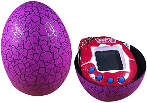 Yisige Electronic Pets Tamagochi Toys Dinosaur Egg Best Halloween Gift for Kids (Purple)