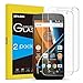 SPARIN Moto G4 Screen Protector, 2 Pack Tempered Glass Screen Protector Only Compatible with 5.5 inch Motorola Moto G4 (4th Generation)