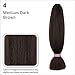Vivica A Fox Hair Collection HKBK16-V Human Hair Afro Curl Kinky Bulk Extension, 4, 5.8 Ounce