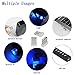 Bevinsee Mini USB Plug-in 5V Lamp Interior Atmosphere Ambient Lighting Kit for Cars,Computer,Laptop,Power Bank,USB hub,Blue,3pcs