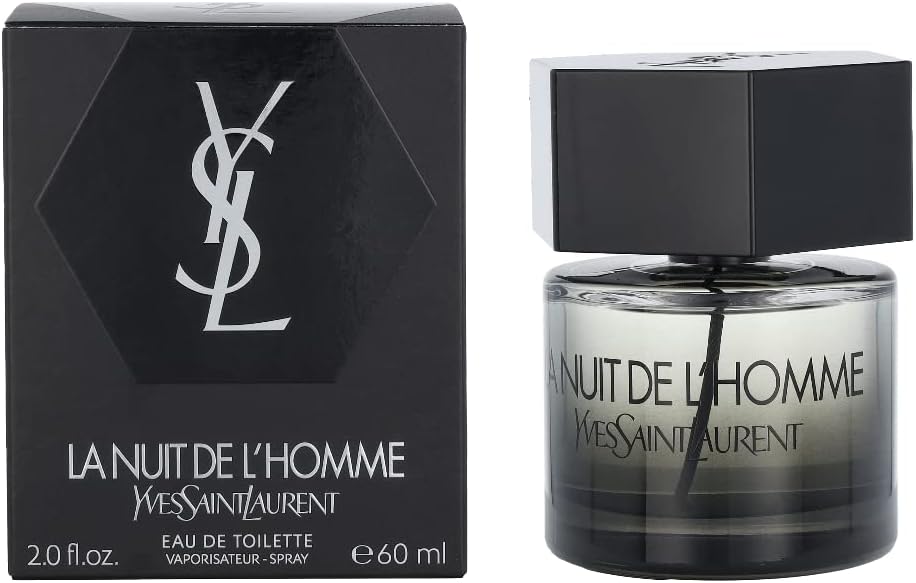 Yves Saint Laurent La Nuit De L'Homme Eau De Toilette Spray Men 60ml