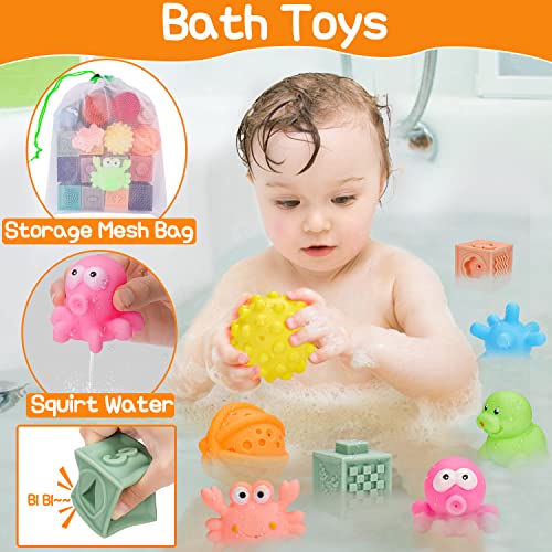 3 IN 1 Soft Baby Sensory Toys 612 month Montessori Toy 1 2 Year Old