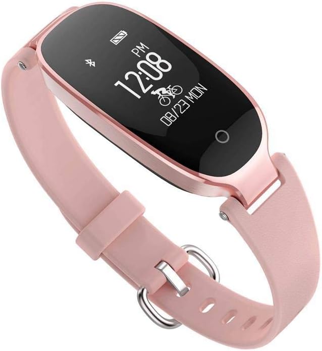 JTTM Smart Watch, Fitness Tracker with Pressure Monitor, Female Outdoor Sports Smart Wristband with Calorie Step Counter Valentine's Day Birthday Gifts