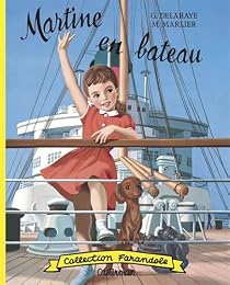 Martine en bateau