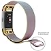 Fitbit Charge 2 Band Metal ,Oenbopo Milanese Loop Stainless Steel Adjustable Bracelet Strap Replacement Wristbands for Fitbit Charge 2 ,with Unique Magnet Lock No Buckle Needed