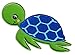 PatchMommy Sea Turtle Patch, Iron On/Sew On - Appliques for Kids Children