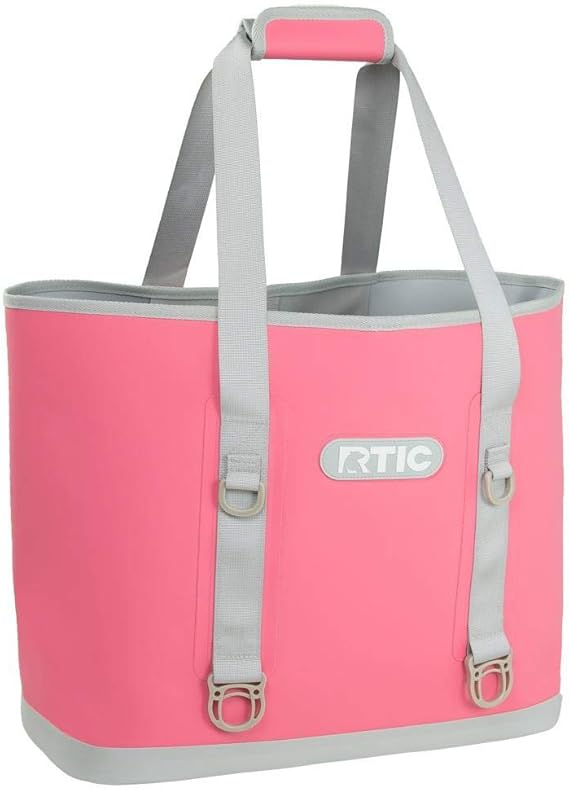 rtic pink soft cooler