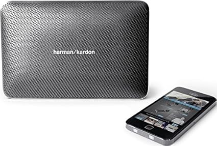 Harman/Kardon Esquire 2 Slimline Tragbares Aufladbares Bluetooth Wireless Lautsprechersystem mit Integrierter 360 Grad Freisp