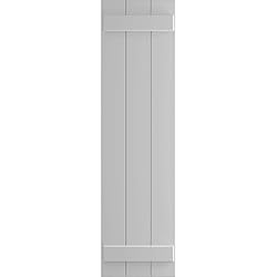 Ekena Millwork 16 1/8"W x 70"H True Fit PVC Three