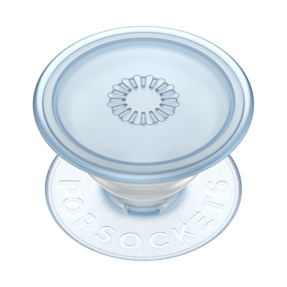 PopSockets Adhesive Phone Grip, Holder, Phone Stand - PopGrip Plant Ice Blue